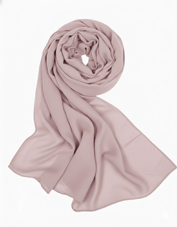 Hijab en Chiffon Élégant - Voile Doux et Fluide