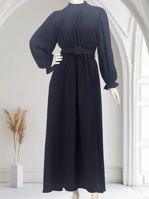 Kito black long dress