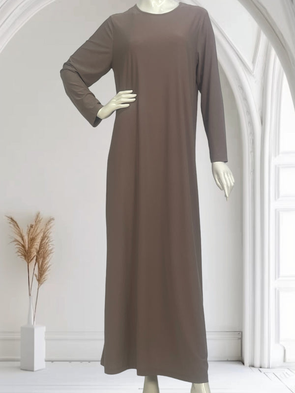 Sous abaya beige crème